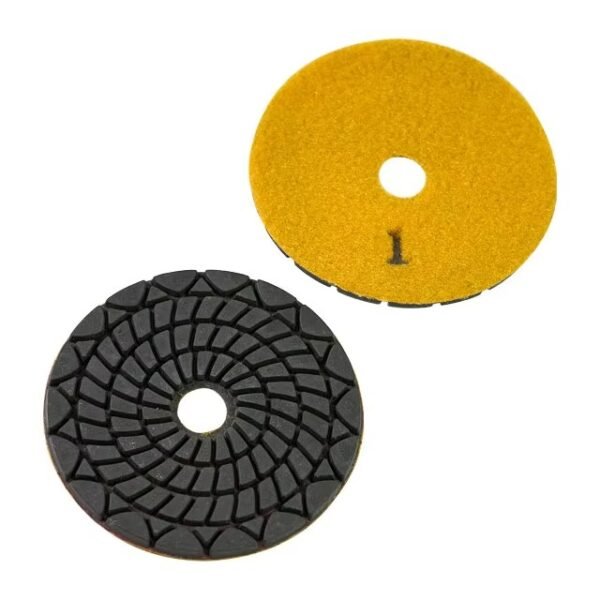 Tampon de polissage diamant 4 pouces personnalisable Tampon de polissage granit pour sol en béton Polissage de sol en marbre Ponçage de pierre – Image 3