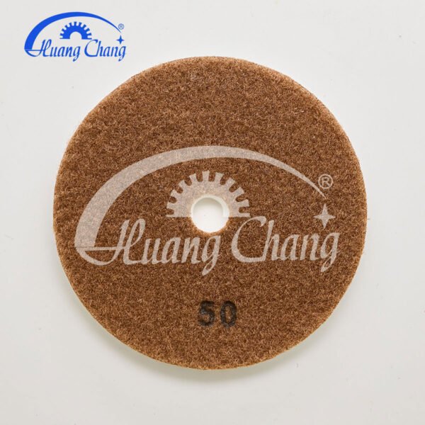 Tampon de polissage diamanté humide de 6 pouces pour granit HC-SPP-0011-6 – Image 6