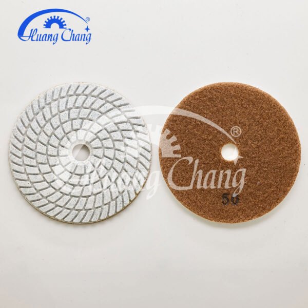 Tampon de polissage diamanté humide de 6 pouces pour granit HC-SPP-0011-6 – Image 4