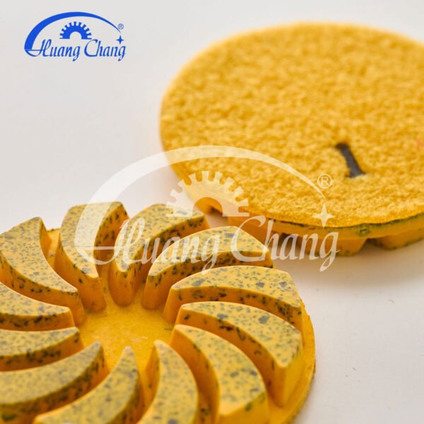 Tampons de polissage diamantés pour granit/marbre Turbo 4/5/6 pouces HC-SPP-0013 – Image 5